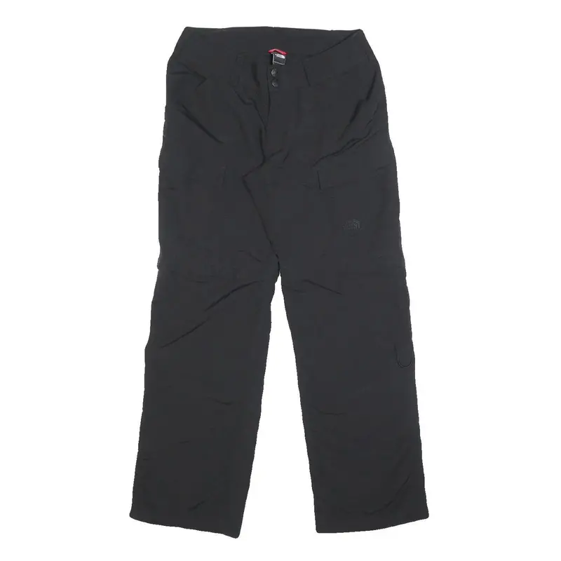 The North Face Womens Black Nylon Relaxed Straight Trousers W28 L30 Outdoor 1