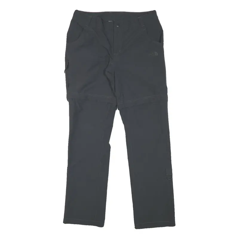The North Face Womens Black Polyester Blend Regular Zip Trousers W31 L31 Outdoor 1
