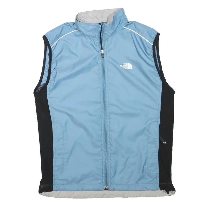 The North Face Womens Blue & Black Lightweight Polyester Blend Outdoor Jacket M 1