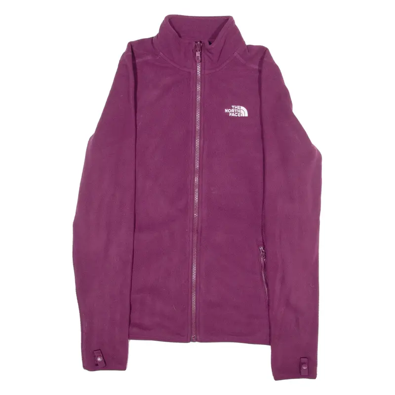 The North Face Womens Fleece Jacket Purple S 1