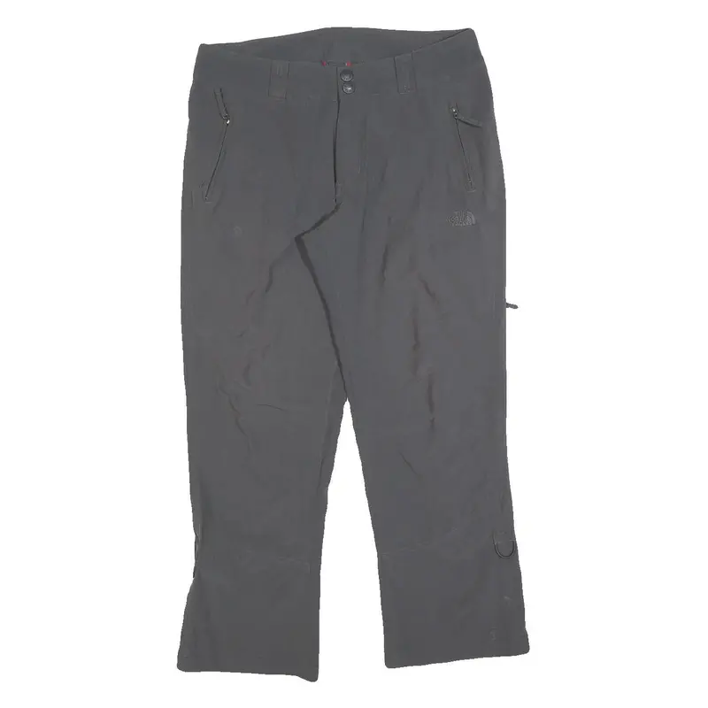 The North Face Womens Polyester Blend Black Regular Fit Straight Trousers W32 1