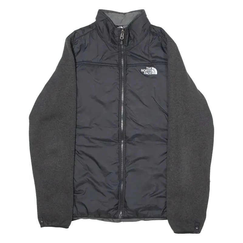 The North Face Womens Quilted Jacket Black Colourblock Xl 1