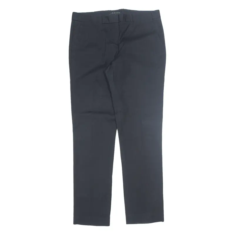 Theory Womens Trousers Black Slim Tapered W32 L32 1