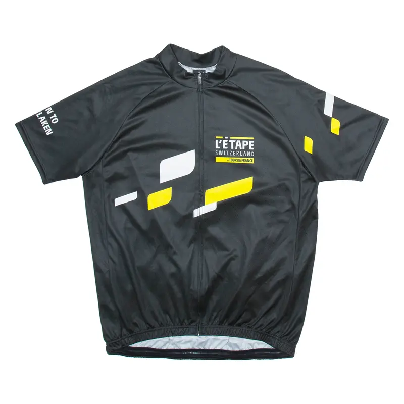 Thomas Full Zip Cycling Mens Jersey Black Xl 1
