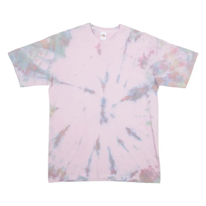 Tie Dye Girls T-Shirt Pink 14-15Y 1