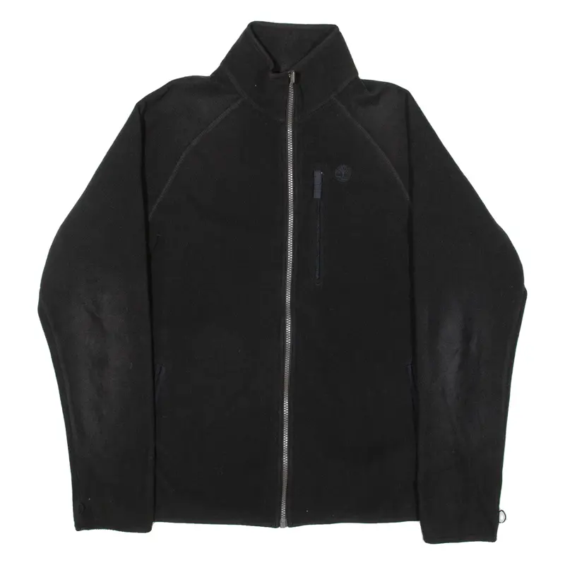 Timberland Mens Fleece Jacket Black S 1