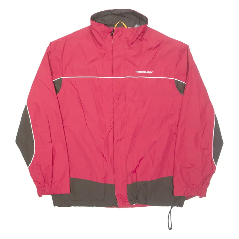 Timberland Mens Jacket Red Nylon M 1