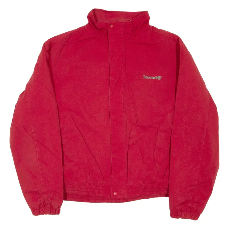 Timberland Mens Jacket Red Nylon Xl 1