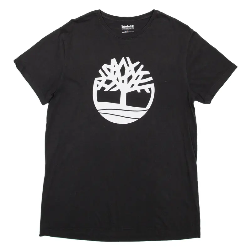 Timberland Mens T-Shirt Black M 1