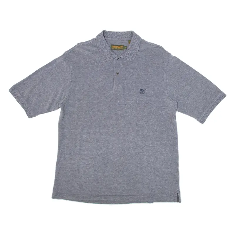Timberland Weathergear Mens Polo Shirt Grey L 1