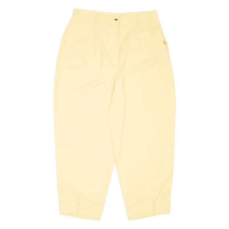 Together Womens Trousers Yellow Regular Tapered W32 L25 1