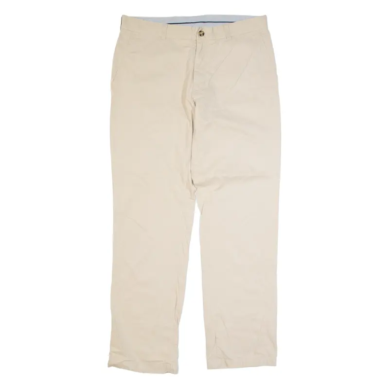 Tommy Hilfiger Chino Mens Trousers Beige Regular Straight W36 L33 1