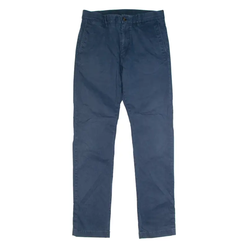 Tommy Hilfiger Chino Mens Trousers Blue Regular Straight W20 L33 1