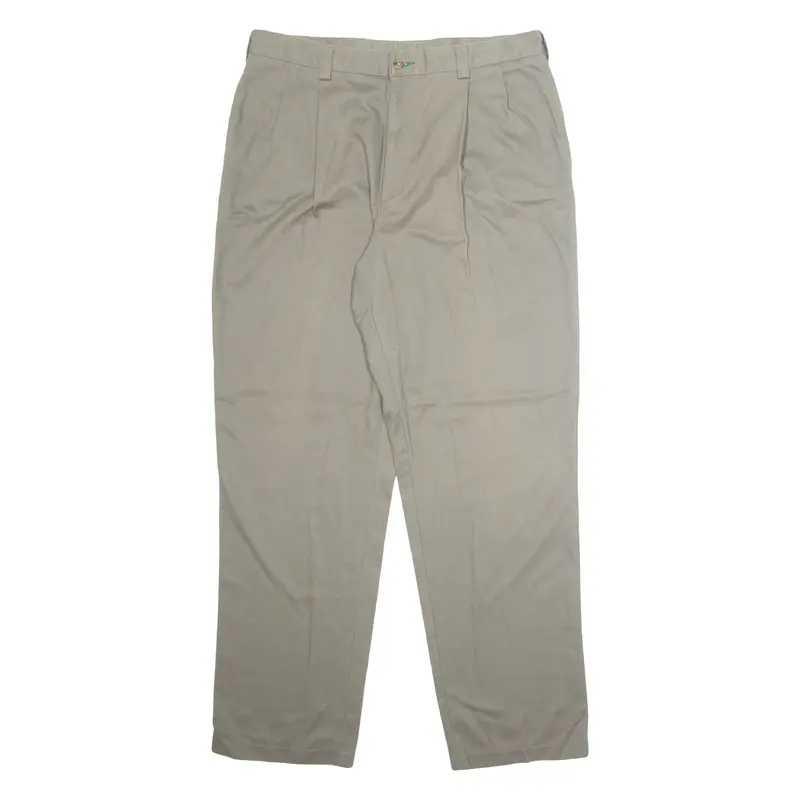 Tommy Hilfiger Chino Workwear Mens Trousers Beige Regular Straight W36 L32 1