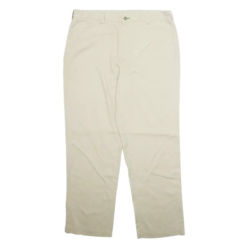 Tommy Hilfiger Chino Workwear Mens Trousers Beige Regular Straight W38 L30 1