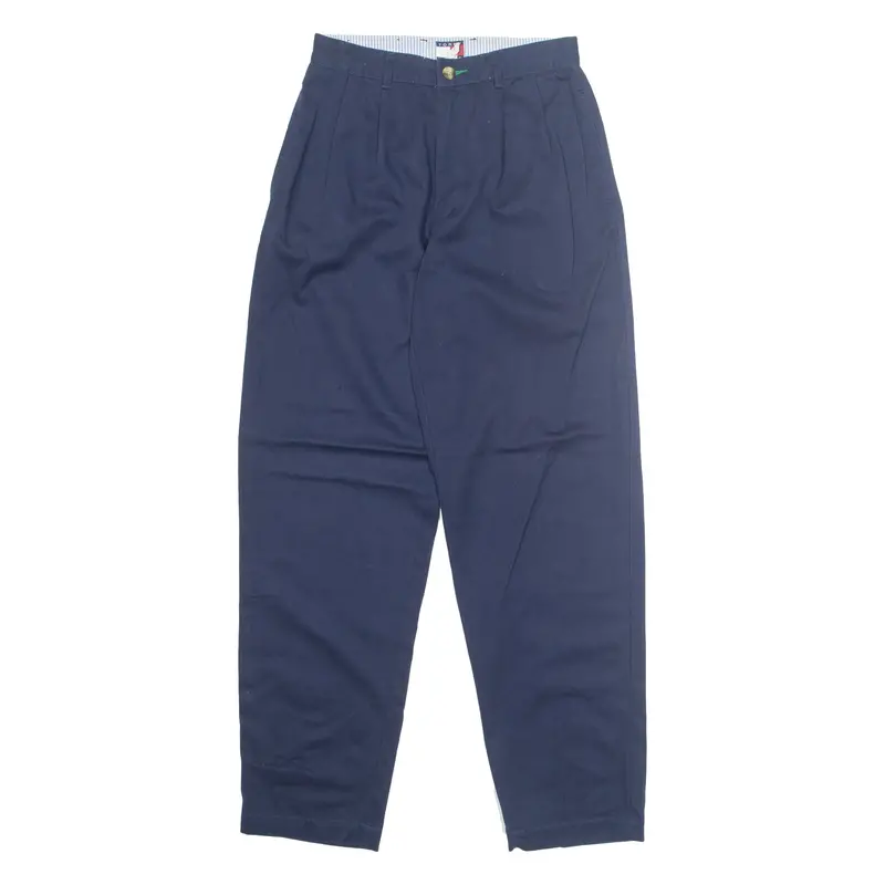Tommy Hilfiger Chino Workwear Womens Trousers Blue Regular Tapered W24 L28 1