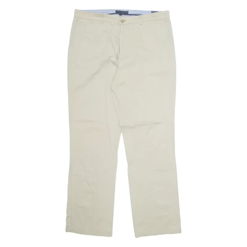 Tommy Hilfiger Golf Mens Trousers Beige Regular Straight W38 L32 1