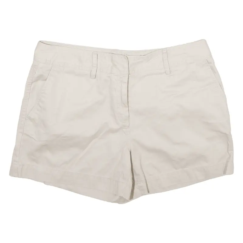 Tommy Hilfiger Janie Womens Casual Shorts Cream Slim L W33 1