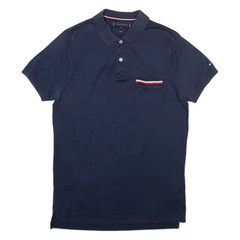 Tommy Hilfiger Mens Polo Shirt Blue S 1
