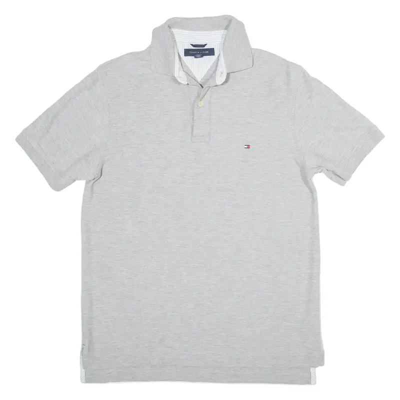Tommy Hilfiger Mens Polo Shirt Grey S 1