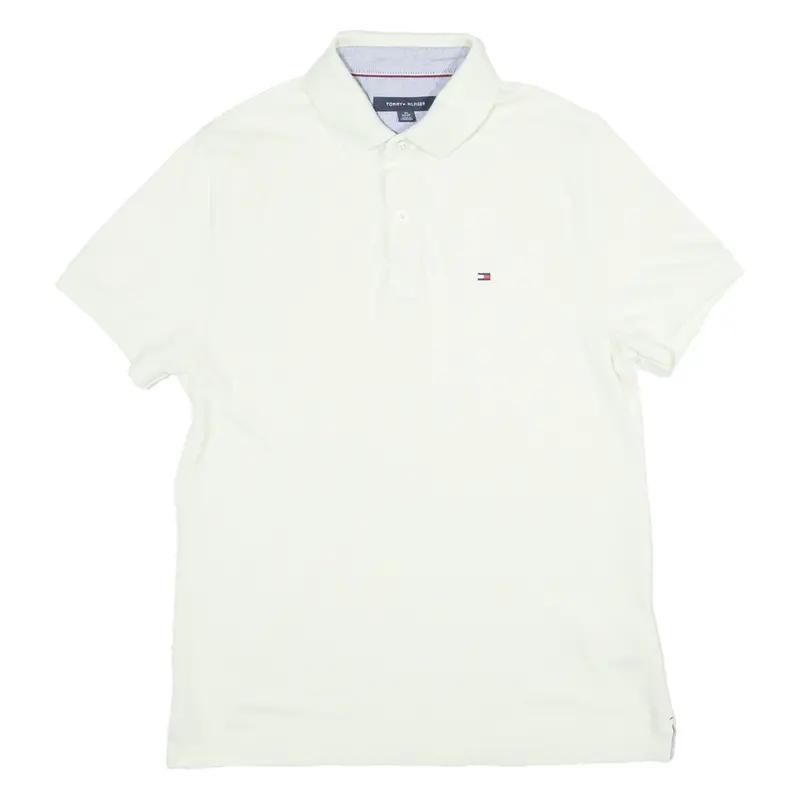 Tommy Hilfiger Mens Polo Shirt Yellow Xs 1