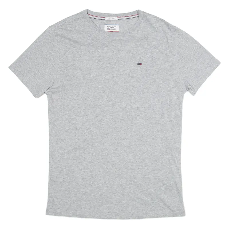 Tommy Hilfiger Mens T-Shirt Grey S 1