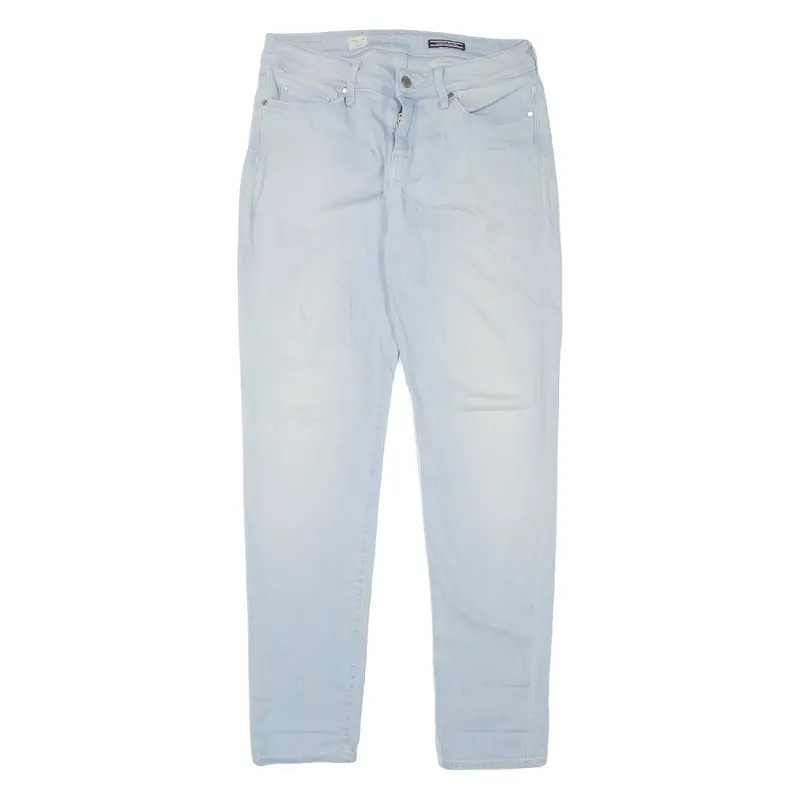 Tommy Hilfiger Paris Hw Womens Jeans Blue Slim Tapered Stone Wash W29 L32 1