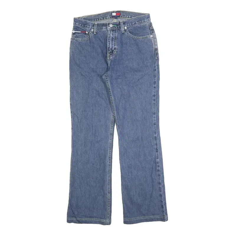 Tommy Hilfiger Womens Jeans Blue Regular Straight Denim Medium W28 L28 Classic 1