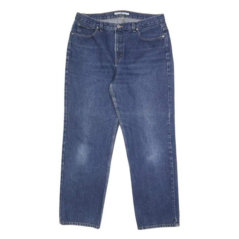 Tommy Hilfiger Womens Jeans Blue Regular Straight Denim Medium W34 L30 Classic 1