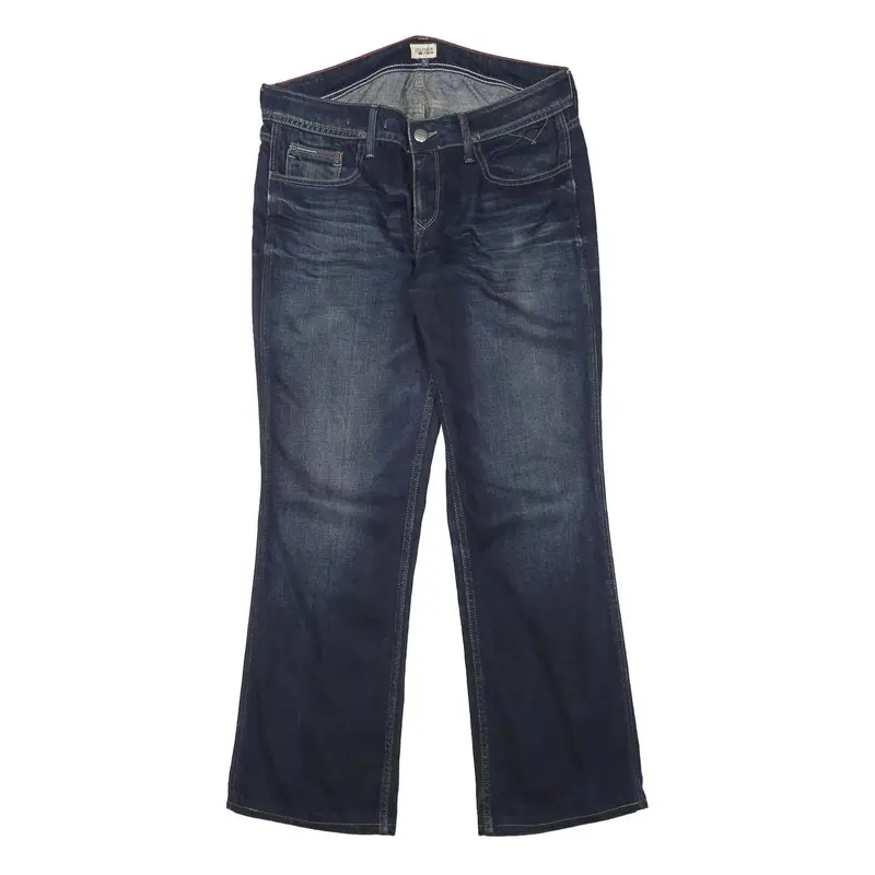 Tommy Hilfiger Womens Jeans Blue Regular Straight Denim Medium W34 L31 Stylish 1