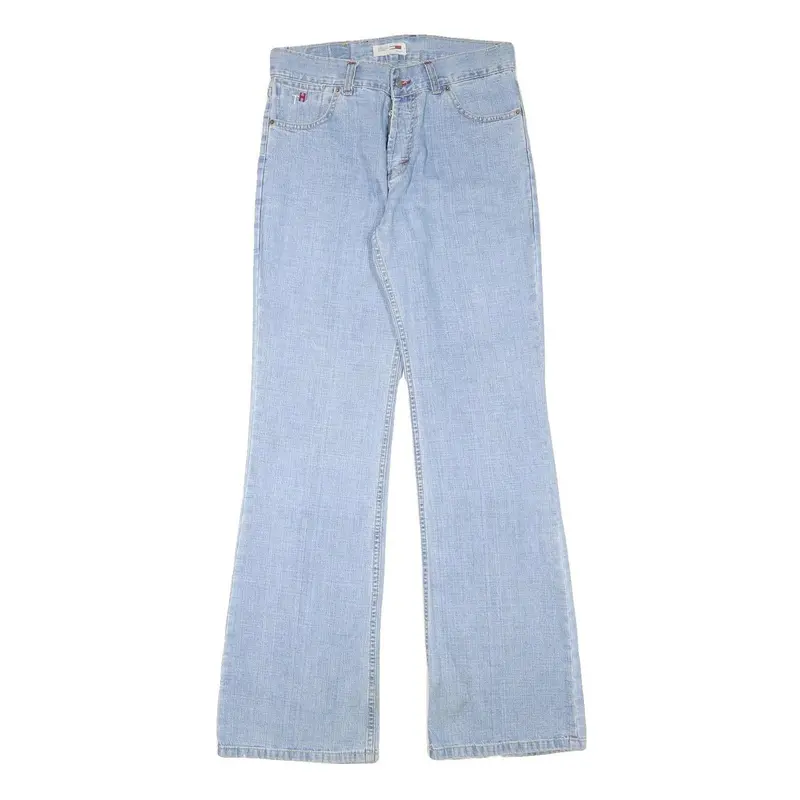 Tommy Hilfiger Womens Jeans Blue Relaxed Bootcut Denim Light W30 L34 Classic 1