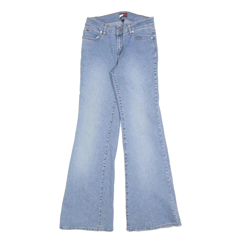 Tommy Hilfiger Womens Jeans Blue Slim Flared Denim Medium W26 L32 Classic Style 1