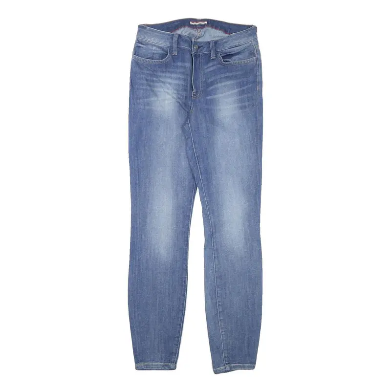 Tommy Hilfiger Womens Jeans Blue Slim Skinny Denim Light W28 L30 Stylish 1