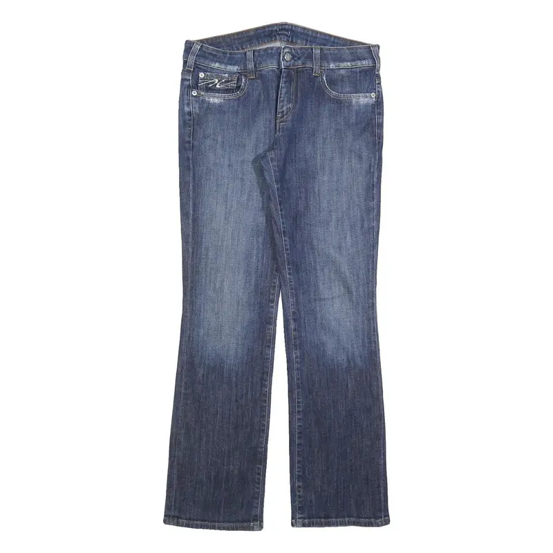 Tommy Hilfiger Womens Regular Fit Straight Leg Denim Medium Wash W31 L32 Blue 1