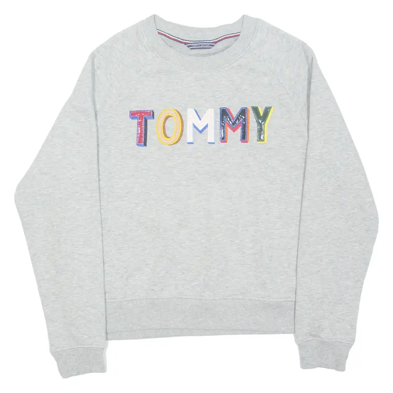 Tommy Hilfiger Womens Sweatshirt Grey S 1