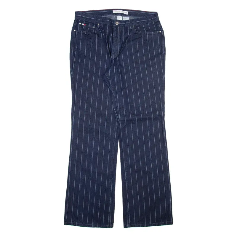 Tommy Hilfiger Womens Trousers Blue Regular Bootcut W32 L32 1