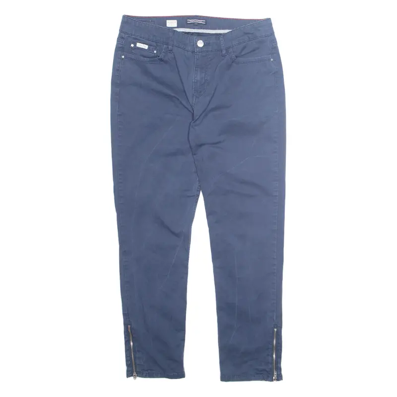Tommy Hilfiger Womens Trousers Blue Regular Tapered W28 L26 1