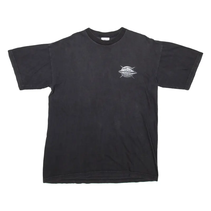 Top Dawg Mens T-Shirt Black L 1