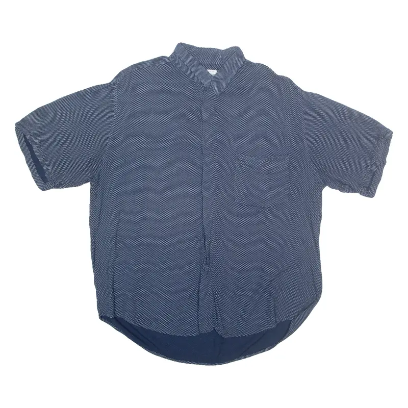 Toto Mens Shirt Blue Spotted Xl 1