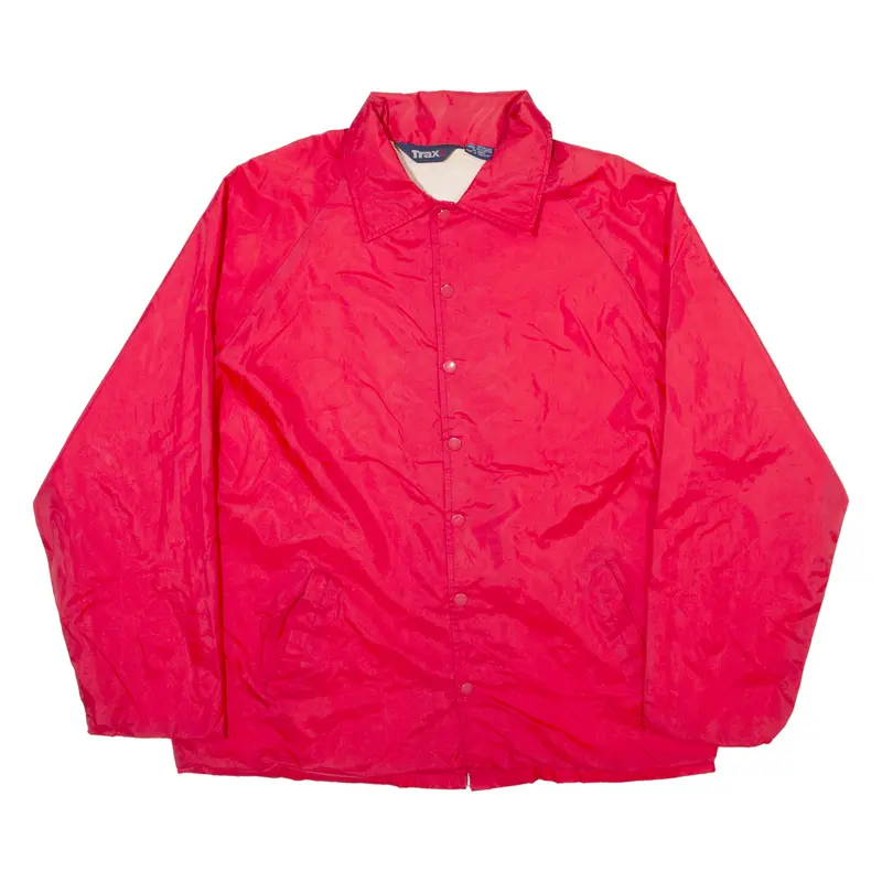 Trax Mens Shell Jacket Red Nylon M 1