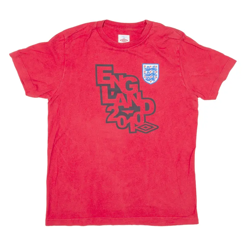 Umbro England Mens T-Shirt Red S 1
