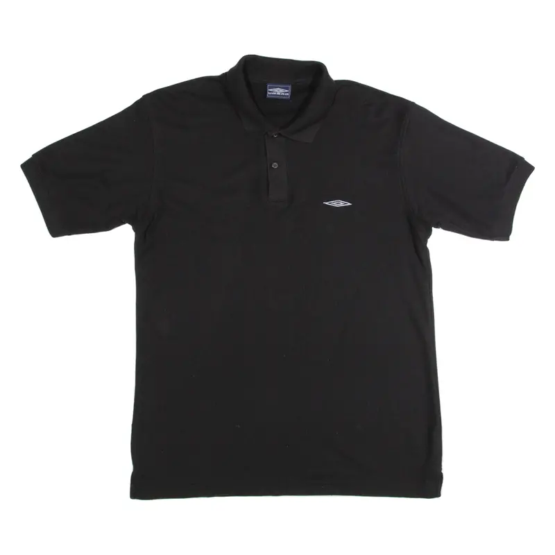 Umbro Mens Polo Shirt Black M 1