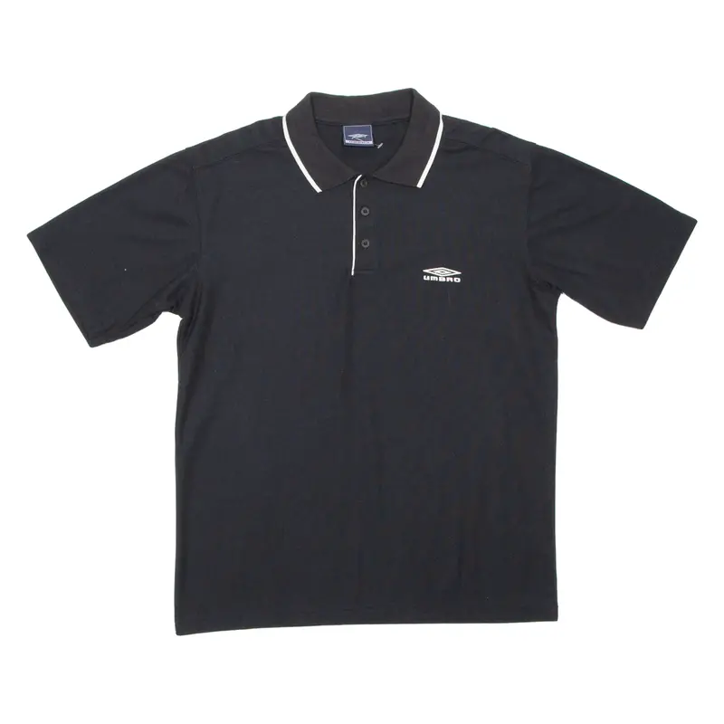 Umbro Mens Polo Shirt Black M 1
