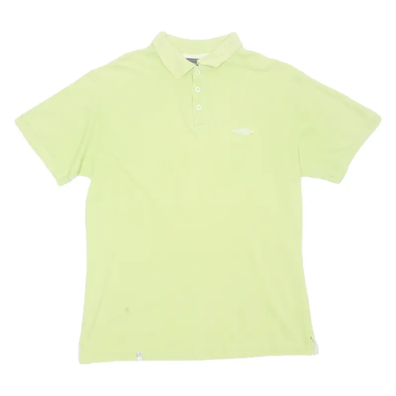 Umbro Mens Polo Shirt Green M 1