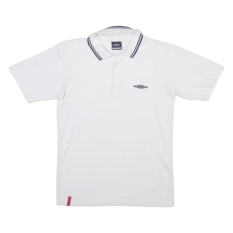 Umbro Mens Polo Shirt White S 1