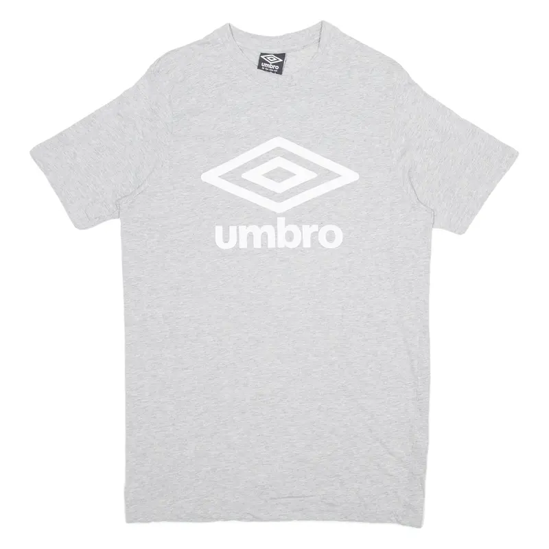 Umbro Mens T-Shirt Grey L 1