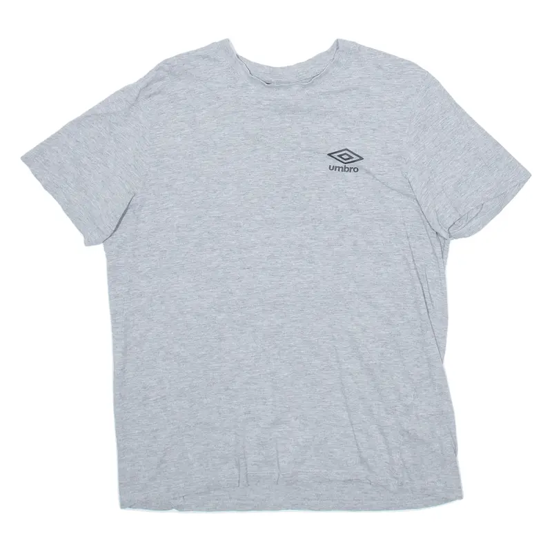 Umbro Mens T-Shirt Grey M 1