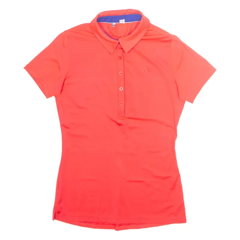 Under Armour Womens Polo Shirt Pink Xs 1