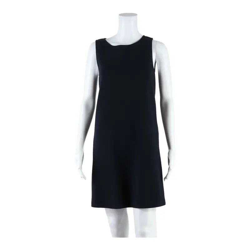 United Colors Of Benetton Womens Shift Dress Blue Sleeveless Short Xs 1