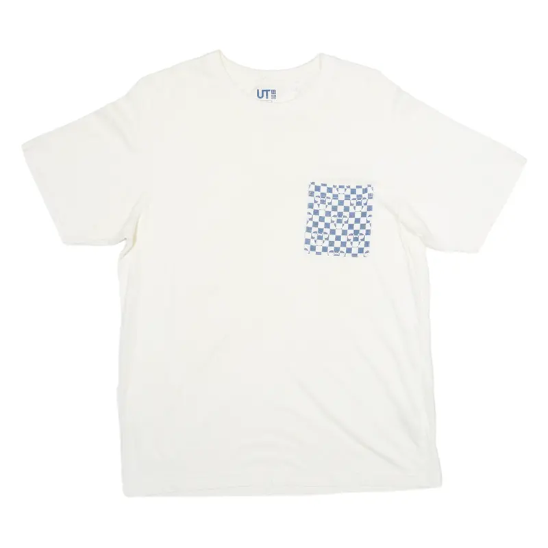 Ut Disney Womens T-Shirt Cream L 1